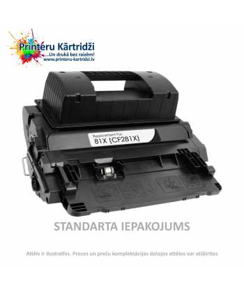 Картридж HP 81X Высокой ёмкости Чёрный (CF281X)
