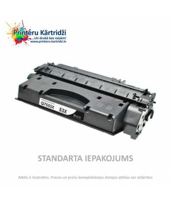 Картридж HP 53X Высокой ёмкости Чёрный (Q7553X)